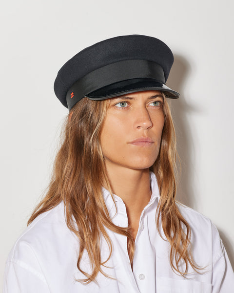 SID WOOL + VINYL VISOR CAP