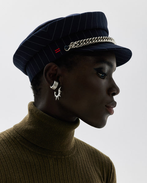 SPIKES - Boucles d'oreille à piques - Palladium