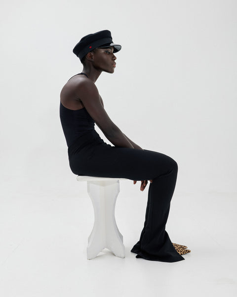 SID WOOL + VINYL VISOR CAP