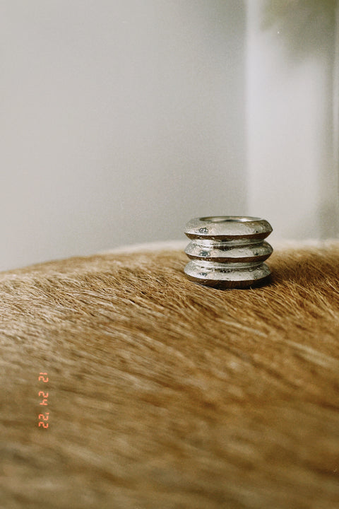 BOWIE Palladium - XXL Ball Ring - Palladium