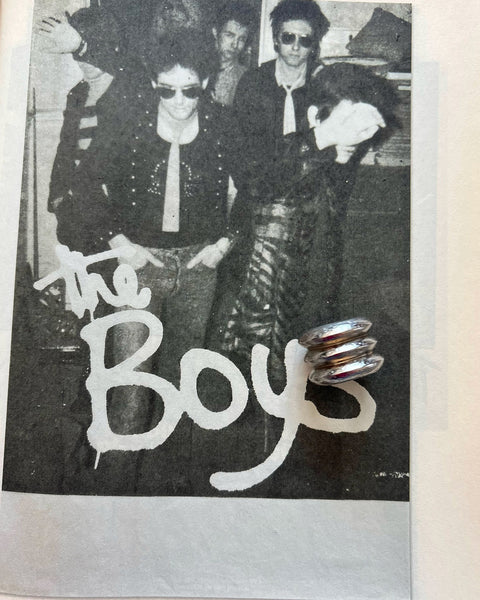 BOWIE Palladium - XXL Ball Ring - Palladium