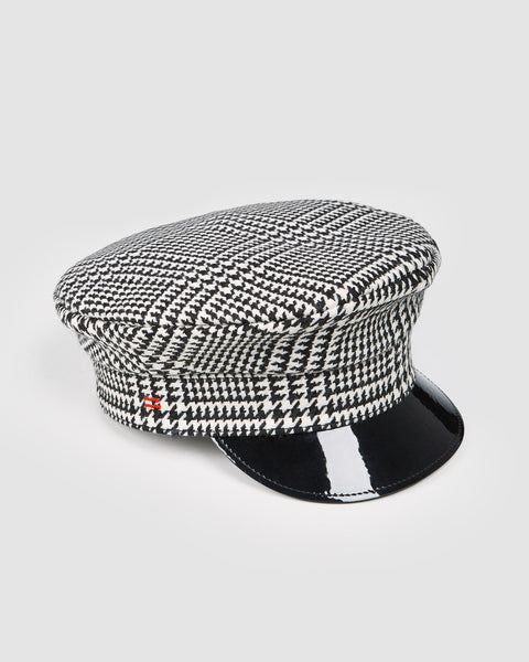 ZIGGY - HOUNDSTOOTH BAKER BOY CAP