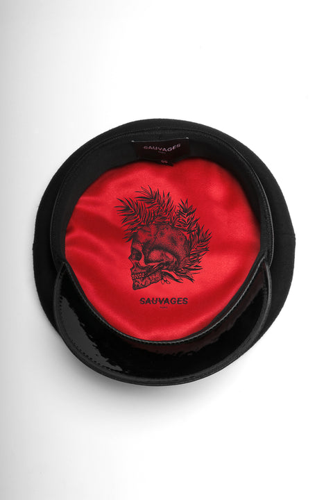 SID WOOL + VINYL VISOR CAP