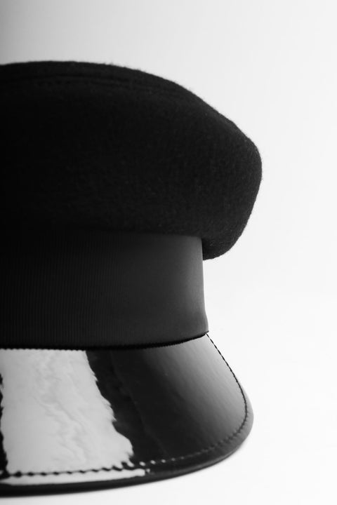 SID WOOL + VINYL VISOR CAP