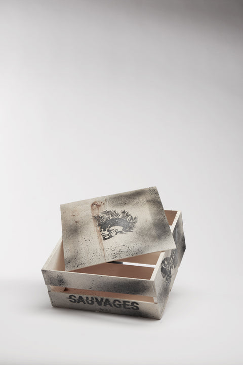 NANCY - OFF WHITE MILITARY CAP