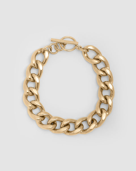 JAGGER - Gold XXL chain necklace