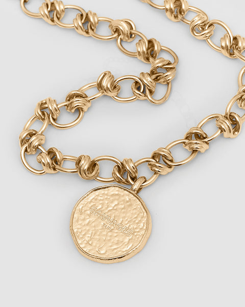 KEITH - Gold locket necklace