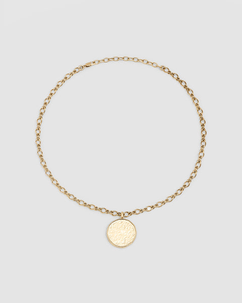 NEIL- Locket necklace - Gold
