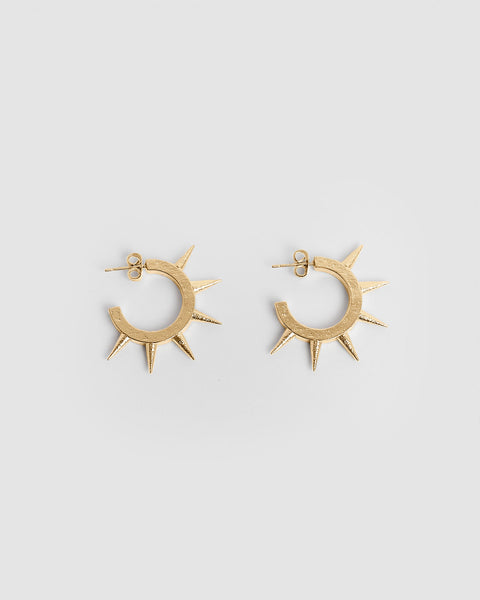 SPIKES - Studs earrings - Gold