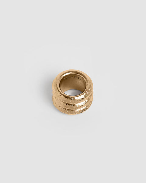 BOWIE Gold - XXL Ball Ring