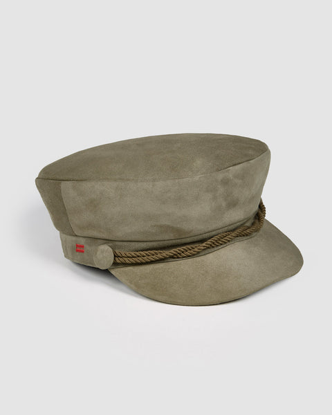 KURT - KHAKI SUEDE CAP